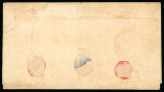 Stamp of Brazil » Collections, Lots etc. Brazil 1840s to 1890s postmark collection of stamps and covers
