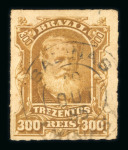Stamp of Brazil » Collections, Lots etc. Brazil 1840s to 1890s postmark collection of stamps and covers