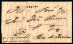Stamp of Brazil » Collections, Lots etc. Brazil 1840s to 1890s postmark collection of stamps and covers