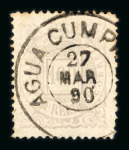 Stamp of Brazil » Collections, Lots etc. Brazil 1840s to 1890s postmark collection of stamps and covers