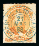 Stamp of Brazil » Collections, Lots etc. Brazil 1840s to 1890s postmark collection of stamps and covers