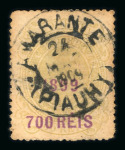 Stamp of Brazil » Collections, Lots etc. Brazil 1840s to 1890s postmark collection of stamps and covers