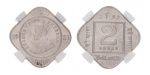 British India, 1923 (B), 2 Annas.