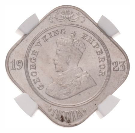 British India, 1923 (B), 2 Annas.