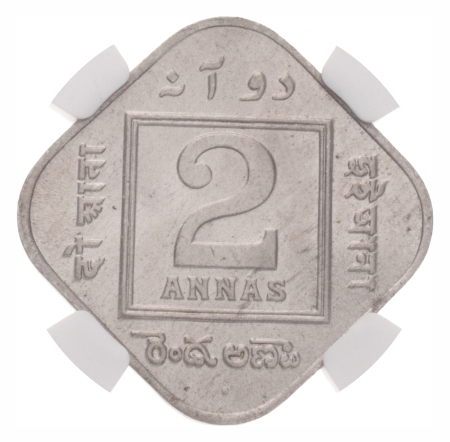 British India, 1923 (B), 2 Annas.