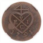 British India, 1791, Bombay Presidency Pice, Bombay