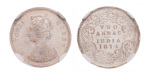 British India, 1874 (C), 2 Annas, 