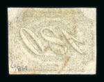 Stamp of Brazil » 1844-46 Slanting Figures Brazil 1844-46 Slanting Figures 180r fourmargins used