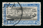 Stamp of Egypt » Commemoratives 1926 Port Fouad set of four, neatly used with first day of issue Port Fouad cds