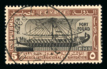 Stamp of Egypt » Commemoratives 1926 Port Fouad set of four, neatly used with first day of issue Port Fouad cds