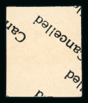 Stamp of Egypt » Commemoratives 1934 UPU 1m to 200m imperf. with "CANCELLED" on reverse