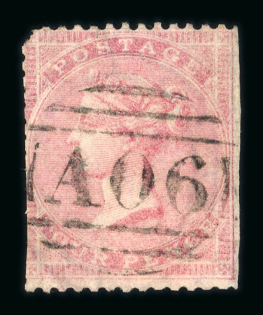 Stamp of Great Britain » British Post Offices Abroad British Post Offices Abroad: 1858-60 small group on card