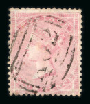 Stamp of Great Britain » British Post Offices Abroad British Post Offices Abroad: 1858-60 small group on card