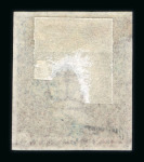 Stamp of Great Britain » 1854-70 Perforated Line Engraved 1854 1d red-brown on blued paper imprimatur lettered TJ