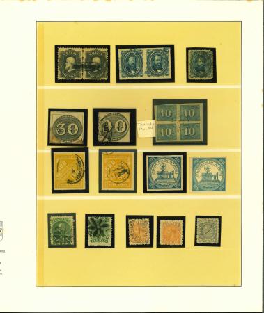 Stamp of Brazil » Collections, Lots etc. Brazil 1843 to 1900s stamps and covers accumulation