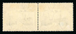 Stamp of South West Africa 1927-30 Optd 2d grey and maroon in mint pair, with variety overprint double, one inverted