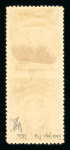 Stamp of Rhodesia 1922-24 Admirals 1/2d dull green P14 variety imperf between (vertical) pair fine used