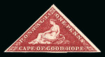 Stamp of South Africa » Cape of Good Hope 1863-64 D.L.R. 1d deep carmine-red mint