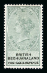 Stamp of Bechuanaland 1885-1956, very nice and extensive mint * collection