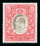 Stamp of Nyasaland Nyasaland and BCA 1891-1963, mint collection from BCA onwards