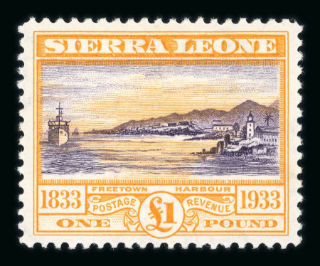 Stamp of Sierra Leone 1892-1953, mint collection with good deal of completion