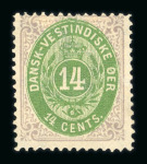Stamp of Danish West Indies » Collections 1855-1917, very nice and almost complete mint */used