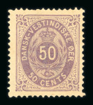 Stamp of Danish West Indies » Collections 1855-1917, very nice and almost complete mint */used