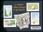 Stamp of France » Variétés et curiosités 2012, feuillet Compostelle Y&T n° F4641a non dentelé
