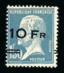 Stamp of France » Poste Aérienne 1928, types Berthelot et Pasteur surchargés Y&T n°