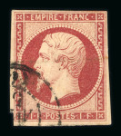 Stamp of France » Collections 1849-, très belle collection de France avec après-catalogue dont très bonnes valeurs dont Y&T n°1,2,5,6,9,18,33,39à49,62,76,122,182,257A, caisses d'amort