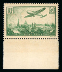 Stamp of France » Collections 1849-, très belle collection de France avec après-catalogue dont très bonnes valeurs dont Y&T n°1,2,5,6,9,18,33,39à49,62,76,122,182,257A, caisses d'amort