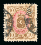 Stamp of Finland 1856-1963, in Scott pages, very nice and extensive
