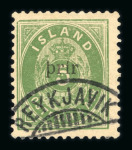 Stamp of Iceland » Iceland Collections 1873-1961, in Scott pages, very nice and extensive