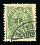 Stamp of Iceland » Iceland Collections 1873-1961, in Scott pages, very nice and extensive