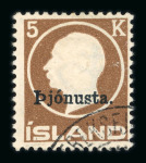 Stamp of Iceland » Iceland Collections 1873-1961, in Scott pages, very nice and extensive