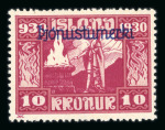 Stamp of Iceland » Iceland Collections 1873-1961, in Scott pages, very nice and extensive
