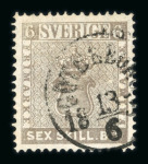 Stamp of Sweden 1855-1964, in Scott pages, very nice and extensive