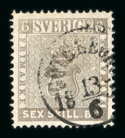 Stamp of Sweden 1855-1964, in Scott pages, very nice and extensive