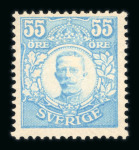 Stamp of Sweden 1855-1964, in Scott pages, very nice and extensive