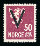 Stamp of Norway 1855-1963, nice and apparently complete mint and used