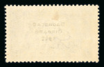 Stamp of Ireland » 1927-28 Wide Date Overprints (T72-T74) 2s6d chocolate-brown, mint single showing "missing accent" variety, fresh, fine and scarce (Hib. €525)