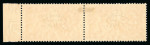 Stamp of Ireland » 1922-23 Thom Three-Line Overprints (T47-T61) 5s rose red, mint horizontal pair, right stamp showing "reversed accent" variety, very fine and scarce (Hib.T60b, €800+)