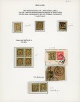 Stamp of Ireland » Forerunners (L1-L45) 1907-16 Sinn Féin Propaganda Labels: Broad and narrow crown labels, including unused block of four and left marginal tete-beche pair etc., mixed to very fine, a fine group (11) (Hib. L17, L17b, L18-19, €1'200+)