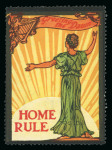 Stamp of Ireland » Forerunners (L1-L45) 1914 Home Rule: (1d) Hibernia, (1d) Harp and (1d) John Redmond, three large unused vignettes, few minor faults, a scarce trio (Hib. L29-31, €480)
