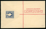 Stamp of Hong Kong Hong Kong Registered postal stationery 1932 KGV 20c and KGVI 25c specimen