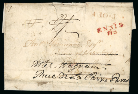 Stamp of Ireland » Postal History (Arranged alphabetically by County) Clare: 1813-1968 Attractive mixed accumulation of mostly semi-modern to modern covers and postcards, all to and from County Clare, showing a fine array of registered mail, some from smaller villages and towns, some bette