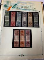 Stamp of Ireland » Collections 1922–1984 – Exceptional Gutter Pairs Collection A superb and meticulously assembled collection of mint and mint never-hinged vertical and horizontal gutter pairs and blocks. Highlights include valuable Overprints, Defini