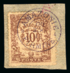 Stamp of Brazil » Later Issues Brazil 1900 Amazonie Firmine group of four on pieces