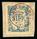 Stamp of Brazil » Later Issues Brazil 1900 Amazonie Firmine group of four on pieces
