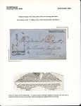 Stamp of Ireland » Postal History (Arranged alphabetically by County) Dublin: 1852 (1.11) Official printed envelope from the Dead Letter Office, from Dublin to London, with manuscript "A.Malley/8 Nov. 1852/ returned to/Mr Black" annotation on the left, showing printed instruction on the in